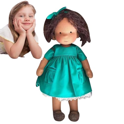 Handgefertigte Plüschpuppen, Plüschtiere für Mädchen, Spielzeug für Mädchen, Spielzeug für Mädchen, Spielzeug für Mädchen, weiche Puppen, Plüschtiere für Mädchen, Geschenke von Generic