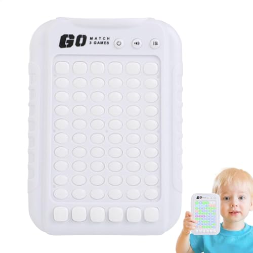 Handheld Electronic Games - Kinderspielkonsole | Tragbare kleine Reisespiele | Roadtrip Toys | Vorschulpädagogik -Lernaktivitäten, Memory Trainer für Zuhause im Freien von Generic