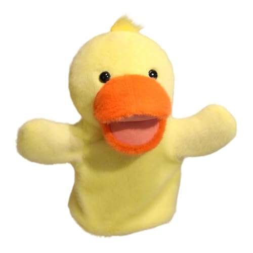 Handpuppe Interaktive Puppenwitze Lehrmittel Weiches Tierspielzeug Kopfhandschuhe für Vorschulshow Kindergarten Spielen, Ente Handpuppe Interaktive Puppenwitze Lehrmittel Weiches Tierspielzeug Kopfhandschuhe für Vorschulshow Kindergarten Spielen, Ente von Generic
