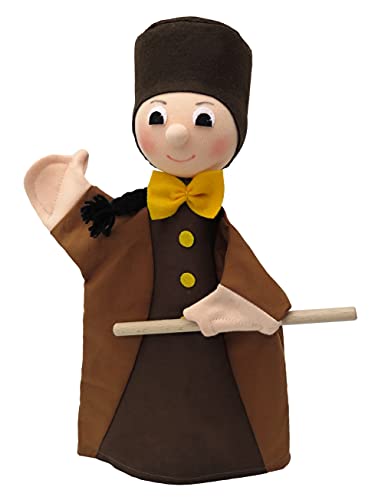 Handpuppe Märchenfigur Guignol 29 cm, Ideal für Puppentheatre und Rollenspiele, für Kinder Baby Jungen Mädchen von Generic