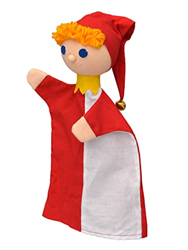 Handpuppe Märchenfigur Kasper Clown 27 cm, Ideal für Puppentheatre und Rollenspiele, für Kinder Baby Jungen Mädchen Handpuppe Märchenfigur Kasper Clown 27 cm, Ideal für Puppentheatre und Rollenspiele, für Kinder Baby Jungen Mädchen von Generic