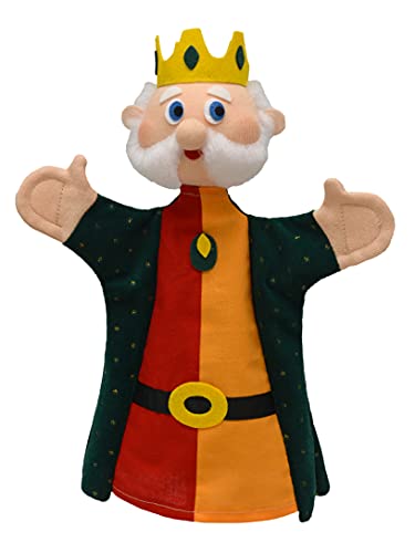 Handpuppe Märchenfigur König 29 cm, Ideal für Puppentheatre und Rollenspiele, für Kinder Baby Jungen Mädchen Handpuppe Märchenfigur König 29 cm, Ideal für Puppentheatre und Rollenspiele, für Kinder Baby Jungen Mädchen von Generic