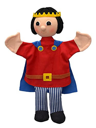 Handpuppe Märchenfigur Prinz 30 cm, Ideal für Puppentheatre und Rollenspiele, für Kinder Baby Jungen Mädchen Handpuppe Märchenfigur Prinz 30 cm, Ideal für Puppentheatre und Rollenspiele, für Kinder Baby Jungen Mädchen von Generic