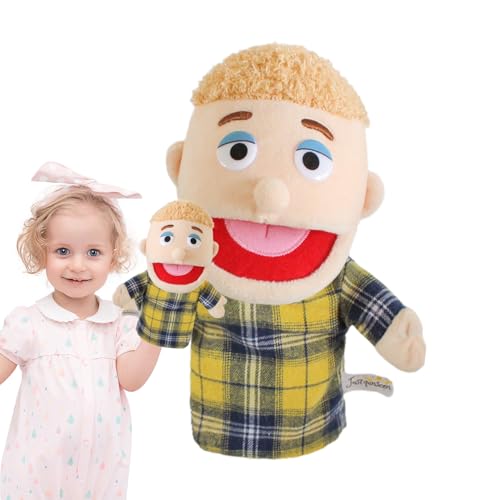 Handpuppen – Cartoon-Handpuppen, Plüschtiere Großvater | Familienset, Mama, Papa, Bruder, Schwester, Plüschtiere für Kinder, interaktive Figuren für Geschichten und Bildung Handpuppen – Cartoon-Handpuppen, Plüschtiere Großvater | Familienset, Mama, Papa, Bruder, Schwester, Plüschtiere für Kinder, interaktive Figuren für Geschichten und Bildung von Generic