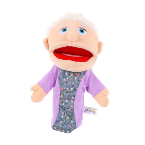 Handpuppen - Plüsch -Groß Puppe für das Geschichtenerzählen und Rollenspiel | Interaktives Familienpuppenspielzeug für Kinder, Bildungspublikum für Vorschulaktivitäten, Unterrichtswerkzeug für Kl Handpuppen - Plüsch -Groß Puppe für das Geschichtenerzählen und Rollenspiel | Interaktives Familienpuppenspielzeug für Kinder, Bildungspublikum für Vorschulaktivitäten, Unterrichtswerkzeug für Kl von Generic