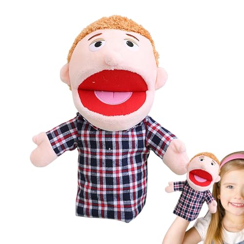 Handpuppen für Familienmitglieder, Plüschpuppen für Familien - Machen Sie so, als würden Sie Marionetten spielen - Weiche Erzählungspuppe, Theateraufführungspuppe mit beweglichem Mund für Handpuppen für Familienmitglieder, Plüschpuppen für Familien - Machen Sie so, als würden Sie Marionetten spielen - Weiche Erzählungspuppe, Theateraufführungspuppe mit beweglichem Mund für von Generic