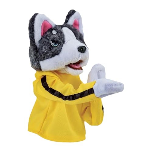 Handpuppen für Kinder, Handpuppe für Welpen - Plüschpuppen Husky Puppe,Hautfreundliche Handpuppe Stofftier zum Geburtstag Weihnachten Neujahr Jubiläum Ostern von Generic
