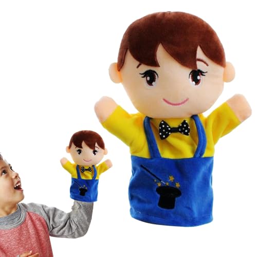 Handpuppen für Kinder, Handpuppen mit beweglichem Mund - Sichere und zarte Familienhandpuppen, Verbesserung der Kommunikations-Handpuppen für den Geburtstag des Theaters Handpuppen für Kinder, Handpuppen mit beweglichem Mund - Sichere und zarte Familienhandpuppen, Verbesserung der Kommunikations-Handpuppen für den Geburtstag des Theaters von Generic