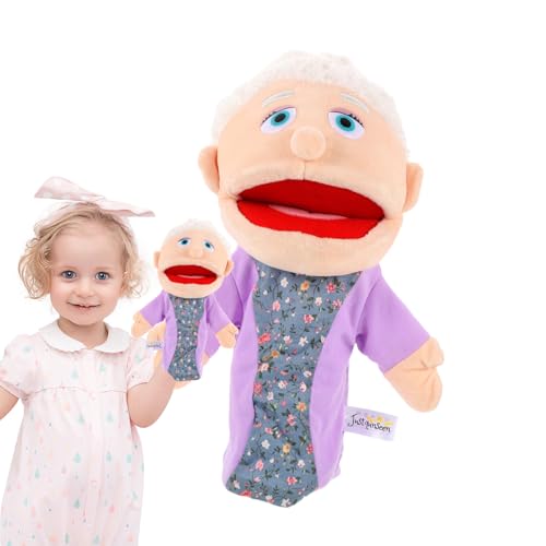 Handpuppen für Kinder - Weiche Puppengroßmutter, Familienwarker, Mama & Papa, und Schwester Plüschhandpuppen, Rollenspiel Spielzeug-Puppen für Kinder Handpuppen für Kinder - Weiche Puppengroßmutter, Familienwarker, Mama & Papa, und Schwester Plüschhandpuppen, Rollenspiel Spielzeug-Puppen für Kinder von Generic
