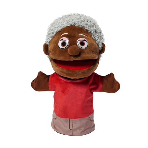 Handpuppen für die Familie, Handpuppen für Kinder, Handpuppen, Spielzeug, schwarze Familienpuppen, kreatives Spielpuppen-Spielzeug von Generic