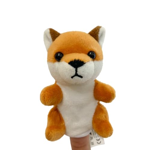 Handpuppen mit Tieren für Kinder - Tierpuppen für Kinder, niedliche Fingerpuppen, niedliche Plüschbärchen | Interaktives Spielzeug für Kinder, fantasievolles Rollenspiel von Generic