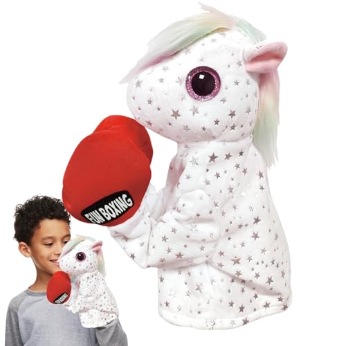Handpuppenspielzeug, Handpuppen für | Interaktive Panda-Box-Handpuppen, tragbares Tierspielzeug, buntes Plüschspielzeug für Kindergarten, Kindergarten und Schule von Generic