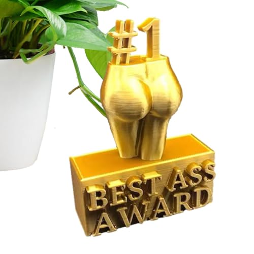 Harz Trophäe Ornament - Harz Trophäe Bester Arsch Ornament, keine deformierenden dekorativen Haus Ornamente kreativ für Schlafzimmer Wohnzimmer Hotel Lernzimmer Hostel Harz Trophäe Ornament - Harz Trophäe Bester Arsch Ornament, keine deformierenden dekorativen Haus Ornamente kreativ für Schlafzimmer Wohnzimmer Hotel Lernzimmer Hostel von Generic