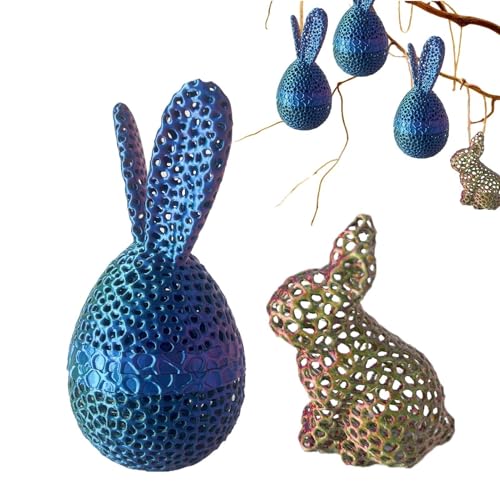 Haseneifigur, Osterhaseneier, Tischdekoration, Ostereier, Spielzeug-Hasenfigur, bedruckte Figur, Sammelfiguren mit Haseneiern, dekoriert Haseneifigur, Osterhaseneier, Tischdekoration, Ostereier, Spielzeug-Hasenfigur, bedruckte Figur, Sammelfiguren mit Haseneiern, dekoriert von Generic