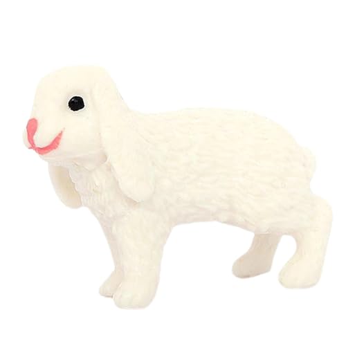 Hasenfigur, -Kuchendekoration | realistische Osterhasenfiguren, kleine Hasenstatue, Spielzeug für pädagogische Tiere für Vorschulalter, Schule, Party Hasenfigur, -Kuchendekoration | realistische Osterhasenfiguren, kleine Hasenstatue, Spielzeug für pädagogische Tiere für Vorschulalter, Schule, Party von Generic