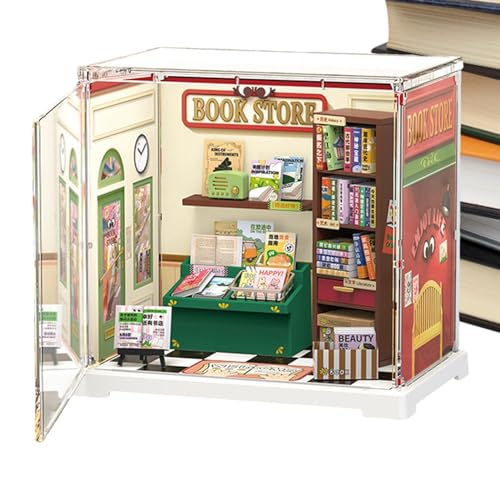 Hausset, Hausset, Modellbausatz | Miniaturhaus mit Möbeln und Zubehör, Bausatz für Haus, Basteln für Erwachsene im Zimmer Hausset, Hausset, Modellbausatz | Miniaturhaus mit Möbeln und Zubehör, Bausatz für Haus, Basteln für Erwachsene im Zimmer von Generic