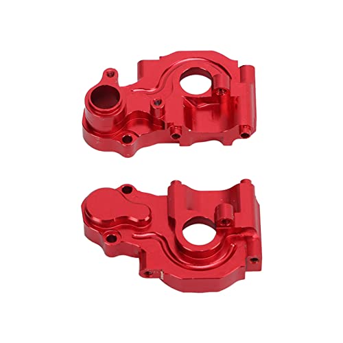 Heck-Getriebekastenabdeckung, RC Heckgetriebe mit Hohem Widerstand 1/18 RC-LKW-Auto für LOSI Mini-T 2.0 2WD (Rot) von Generic