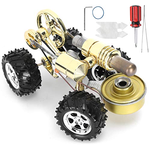 Heißluft-Stirlingmotor, Miniatur-Auto-Ingenieur-Generator-Modell, Wissenschaftliches Experiment, Physikalisches Auto-Spielzeug, Lernspielzeug Für Kinder Und Erwachsene von Generic