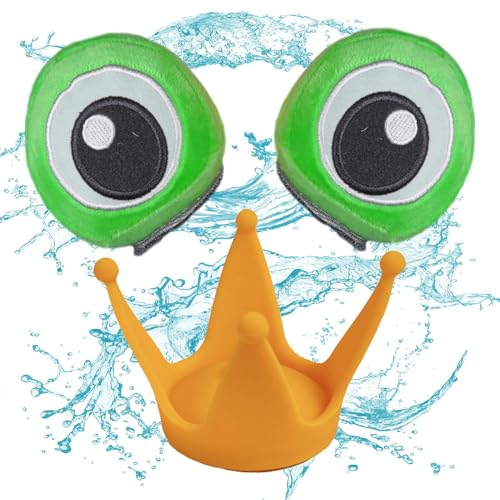 Helme Hörner – Niedlicher Cartoon-Frosch-Ski-Kinderohren-Helm-Zubehör | Lustiger Verschluss für Snowboard, Fahrrad und Skifahren, Unisex-Kopfbedeckung für Kleinkinder, Männer, Frauen, Ohrenschützer fü Helme Hörner – Niedlicher Cartoon-Frosch-Ski-Kinderohren-Helm-Zubehör | Lustiger Verschluss für Snowboard, Fahrrad und Skifahren, Unisex-Kopfbedeckung für Kleinkinder, Männer, Frauen, Ohrenschützer fü von Generic