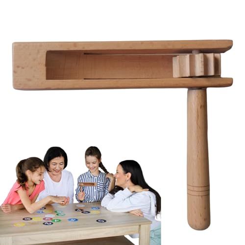Hersteller von Geräuschen mit Ratsche aus Holz, Mexicanas-Ratsche, Ratschenspielzeug, sorgfältig polierte Musikinstrumente für Sport, Familientreffen und Partys Hersteller von Geräuschen mit Ratsche aus Holz, Mexicanas-Ratsche, Ratschenspielzeug, sorgfältig polierte Musikinstrumente für Sport, Familientreffen und Partys von Generic