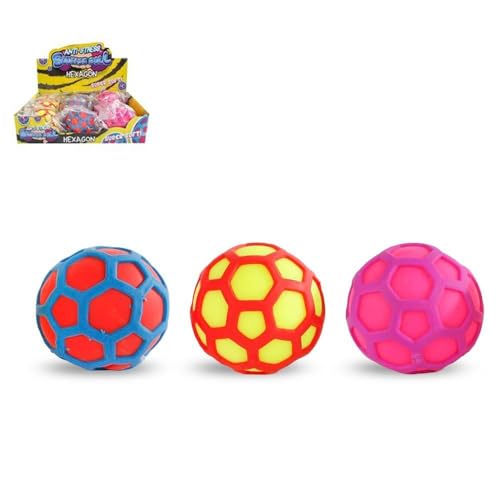 Hexagon Quetschball, 7 cm Hexagon Quetschball, 7 cm von Generic