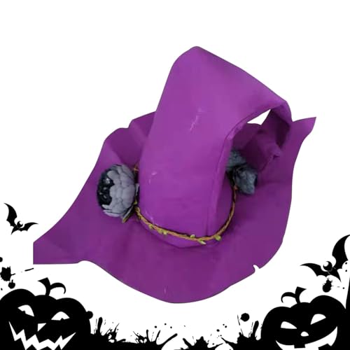 Hexenhut, Spitzhut mit breiter Krempe - Filz Zauberer Spitzhut mit Blume Kostüm Hexenhut Kostüm Halloween Maskerade Cosplay Kostüme Hexenhut, Spitzhut mit breiter Krempe - Filz Zauberer Spitzhut mit Blume Kostüm Hexenhut Kostüm Halloween Maskerade Cosplay Kostüme von Generic