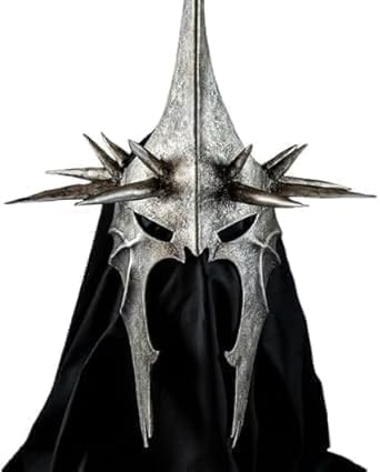Hexenkönig Helm - Herr der Nazgul, König von Angmar Rüstung, Stahl & Leder, Tragbarer Cosplay & Halloween Kostüm Helm für Erwachsene Hexenkönig Helm - Herr der Nazgul, König von Angmar Rüstung, Stahl & Leder, Tragbarer Cosplay & Halloween Kostüm Helm für Erwachsene von Generic