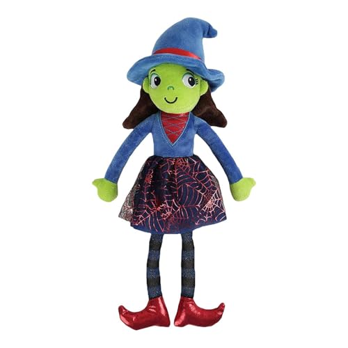 Hexenpuppe - Plüschhexenpuppe, kleine Hexenplüsch | Hexenpuppe aus Plüsch, weiche Mädchenpuppe, zum Aufhängen animierter Hexenbesen, Hexenplüschtiere, Halloween-Kollektion, Kuscheltiere für Mädchen zu Hexenpuppe - Plüschhexenpuppe, kleine Hexenplüsch | Hexenpuppe aus Plüsch, weiche Mädchenpuppe, zum Aufhängen animierter Hexenbesen, Hexenplüschtiere, Halloween-Kollektion, Kuscheltiere für Mädchen zu von Generic