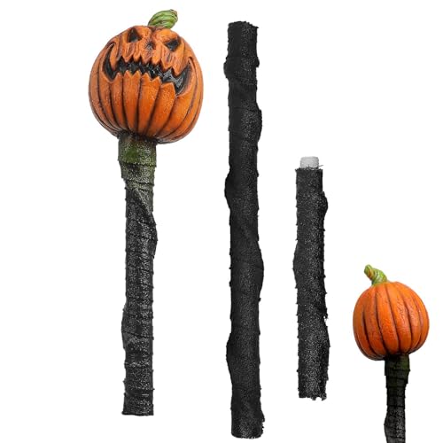 Hexenzubehör für Halloween, Wanderstock | Robustes Hexen-Zubehör - Tragbarer und festlicher Hexenstab für Mottopartys Hexenzubehör für Halloween, Wanderstock | Robustes Hexen-Zubehör - Tragbarer und festlicher Hexenstab für Mottopartys von Generic