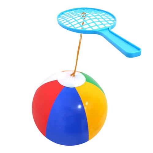 Hingelhafter aufblasbarer Ball von Hand - aufblasbares Schlägerspielzeug, Kinderelastikball | Inneres lustiges Spiel, spielerische Familieninteraktion mit Cartoonfiguren und dynamische Aktivitäten Hingelhafter aufblasbarer Ball von Hand - aufblasbares Schlägerspielzeug, Kinderelastikball | Inneres lustiges Spiel, spielerische Familieninteraktion mit Cartoonfiguren und dynamische Aktivitäten von Generic