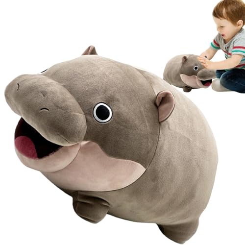 Hippo Plush Gefülltes , Pygmäen- | Kleine Plüschtiere, süße Wohndeko, trendige Dekokissen für Freunde, Familienkinder, 42 x 24 cm Hippo Plush Gefülltes , Pygmäen- | Kleine Plüschtiere, süße Wohndeko, trendige Dekokissen für Freunde, Familienkinder, 42 x 24 cm von Generic