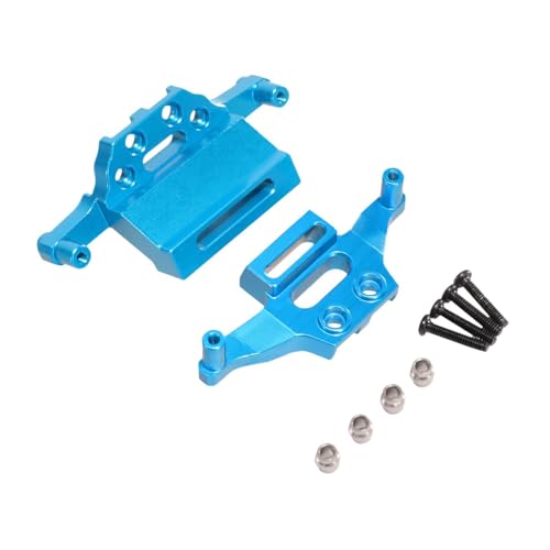 Hochfestigkeitsschockmontage Unterstützt 1/20 Reittier von Aluminium Aluminium Diensten RC Teile zu Meijiaxin 20208 C8811, Blau von Generic