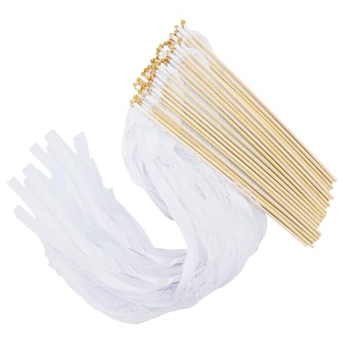 Hochzeits Konfetti - 50 Stück Feenstäbe,Dekorationsstäbe Mit Glöckchen Für Hochzeitsausklang Feier Veranstaltung Geschenkartikel Hochzeits Konfetti - 50 Stück Feenstäbe,Dekorationsstäbe Mit Glöckchen Für Hochzeitsausklang Feier Veranstaltung Geschenkartikel von Generic