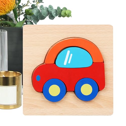 Hölzerne Tierpuzzle für Kleinkinder, Hölzerne Tierpuzzle - Lernpuzzle - Niedliches Holz Kleinkindpuzzles, lehrreiches Kinderspielzeug für und Mädchen 4-6 Hölzerne Tierpuzzle für Kleinkinder, Hölzerne Tierpuzzle - Lernpuzzle - Niedliches Holz Kleinkindpuzzles, lehrreiches Kinderspielzeug für und Mädchen 4-6 von Generic