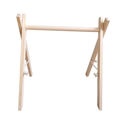 Hölzerner Babyspiel Gymnastikrahmen, Babyspielzeug, Aktivitätscenter, Babyzimmerdekoration, Aktivitätsgymnastik Hängestange für Kleinkinder, Neugebore, Holzfarbe Hölzerner Babyspiel Gymnastikrahmen, Babyspielzeug, Aktivitätscenter, Babyzimmerdekoration, Aktivitätsgymnastik Hängestange für Kleinkinder, Neugebore, Holzfarbe von Generic