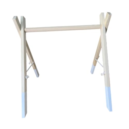 Hölzerner Babyspiel Gymnastikrahmen, Babyspielzeug, Aktivitätscenter, Babyzimmerdekoration, Aktivitätsgymnastik Hängestange für Kleinkinder, Neugebore, Weiß Hölzerner Babyspiel Gymnastikrahmen, Babyspielzeug, Aktivitätscenter, Babyzimmerdekoration, Aktivitätsgymnastik Hängestange für Kleinkinder, Neugebore, Weiß von Generic
