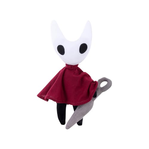 Hollow Knight Plüsch gefüllter Hollow Knight Silksong Plüschtiere Spielzeug Spielfigur Baumwollkissen Puppendekoration für Fans A18 von Generic