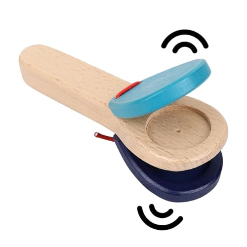 Holz Castanet Langes Griff - Holzklapper Frühes Bildungsspielzeug | Kinder Musikinstrumente | Kindergeschenk für KTV, Geburtstagsfeier, Musikzimmer usw. Holz Castanet Langes Griff - Holzklapper Frühes Bildungsspielzeug | Kinder Musikinstrumente | Kindergeschenk für KTV, Geburtstagsfeier, Musikzimmer usw. von Generic