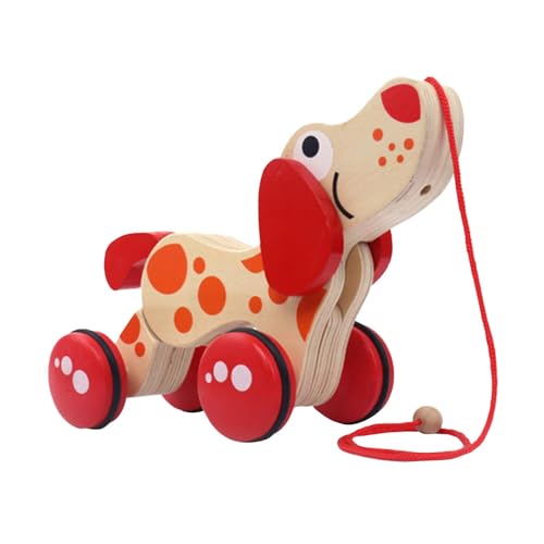 Holz-Laufspielzeug, Nachzieh-Laufspielzeug - Welpen-Nachziehspielzeug für Kleinkinder, Laufspielzeug | Push Developmental Pull Toys Kinderspielzeug mit Schnur für und Mädchen Holz-Laufspielzeug, Nachzieh-Laufspielzeug - Welpen-Nachziehspielzeug für Kleinkinder, Laufspielzeug | Push Developmental Pull Toys Kinderspielzeug mit Schnur für und Mädchen von Generic