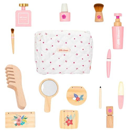 Holz Make Up Set | Make Up Set aus Holz | Schminkset für Schönheitssalon-Spielzeug - Schminkset für Kleinkinder, Make-up-Set für Mädchen ab 3 Jahren, Weihnachten, Geburtstag Holz Make Up Set | Make Up Set aus Holz | Schminkset für Schönheitssalon-Spielzeug - Schminkset für Kleinkinder, Make-up-Set für Mädchen ab 3 Jahren, Weihnachten, Geburtstag von Generic