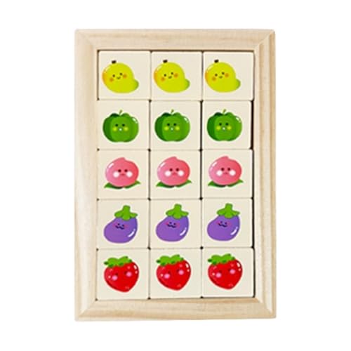 Holzblockpuzzle-Spiel, Lernpuzzle-Spiel - Klassisches Holzpuzzle Brettspiel | Jigsaw Brain Logic Lernspielzeug für Familien, Schulen und Kindergärten Holzblockpuzzle-Spiel, Lernpuzzle-Spiel - Klassisches Holzpuzzle Brettspiel | Jigsaw Brain Logic Lernspielzeug für Familien, Schulen und Kindergärten von Generic