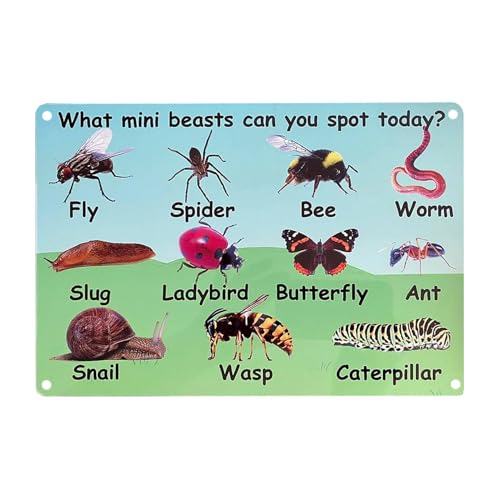 Holzbrett zum Lernen, Identifikationsbrett für Kinder - Holzpuzzle für Vorschulspielzeug - Spielzeugfiguren Tiere Thema Lerntafel für l von Generic