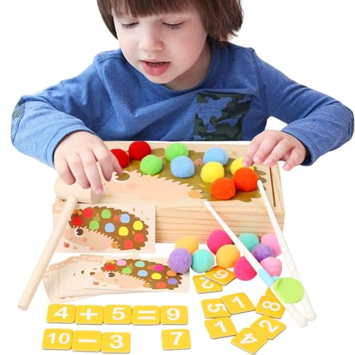 Holzbrettperlenspiel, Farbsortierballspiel | Hand -Augenkoordination Interaktiver Ball Matching Toy | Pädagogische kognitive Lernbehörde, Kinderspielzeug für Bildung und kognitive Fähigkeiten, Geburts Holzbrettperlenspiel, Farbsortierballspiel | Hand -Augenkoordination Interaktiver Ball Matching Toy | Pädagogische kognitive Lernbehörde, Kinderspielzeug für Bildung und kognitive Fähigkeiten, Geburts von Generic