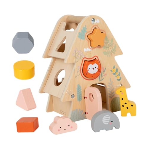 Holzform Sorter Hände auf Klassisches Holzspielzeug für Kinder Kinder Jungen Mädchen Holzform Sorter Hände auf Klassisches Holzspielzeug für Kinder Kinder Jungen Mädchen von Generic
