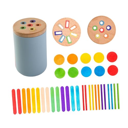 Holzform Sortierspielzeug für Kinder, Lernspiel für Jungen Und Mädchen, Blau Holzform Sortierspielzeug für Kinder, Lernspiel für Jungen Und Mädchen, Blau von Generic