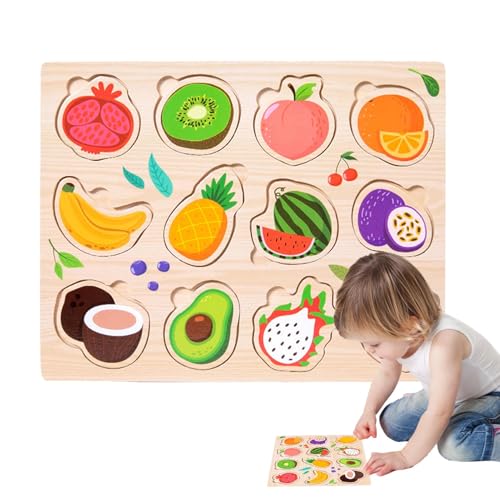 Holzpuzzle-Spielzeug, Lernpuzzle – Cartoon-Design mit Holzstab, Lernpuzzle, Stielspielzeug, Puzzles für ein Enga-Spielerlebnis Holzpuzzle-Spielzeug, Lernpuzzle – Cartoon-Design mit Holzstab, Lernpuzzle, Stielspielzeug, Puzzles für ein Enga-Spielerlebnis von Generic