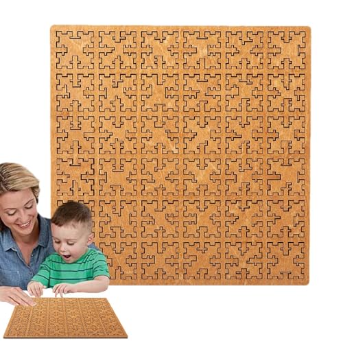 Holzpuzzle für Kinder, Holzpuzzle, Puzzlebrett Puzzle - Puzzlebrett Lernspiel,Kreative Muster ,Feinmotorik Spielzeug für Kinder, Erwachsene, Familie Holzpuzzle für Kinder, Holzpuzzle, Puzzlebrett Puzzle - Puzzlebrett Lernspiel,Kreative Muster ,Feinmotorik Spielzeug für Kinder, Erwachsene, Familie von Generic