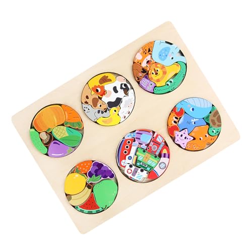 Holzpuzzle für Kinder, Puzzle für Kinder, Vorschulpuzzle für Kinder - Teaser-Empfehlung für Gehirn im Vorschulalter, Füllung von Osterkörben für die Holzpuzzle für Kinder, Puzzle für Kinder, Vorschulpuzzle für Kinder - Teaser-Empfehlung für Gehirn im Vorschulalter, Füllung von Osterkörben für die von Generic