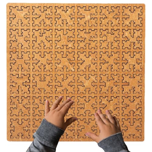 Holzpuzzle für Kinder und Erwachsene, ROM-Platte, Stressspielzeug, Einkaufen, Feinmotorik, Lernspiele, zerbricht Kinderköpfe von Generic