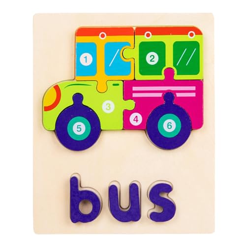 Holzpuzzle für Kleinkinder, Holzpuzzle für Kleinkinder | Lernpuzzle, Bretter, Spielzeug – Lernspielzeug für Kleinkinder, Farbformen, Lernpuzzle von Generic
